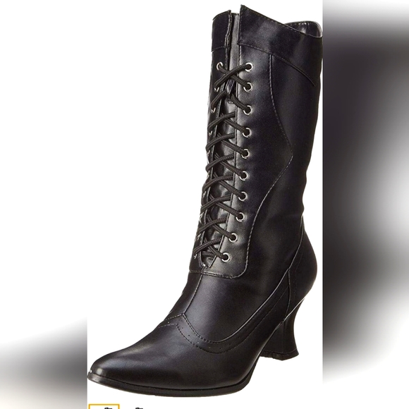 Ellie Shoes Ellie Shoes Womens 253 Amelia Victorian Boot Size 6